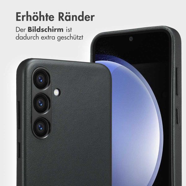 Accezz 2-in-1 Klapphülle aus Leder mit MagSafe Samsung Galaxy S23 FE - Onyx Black
