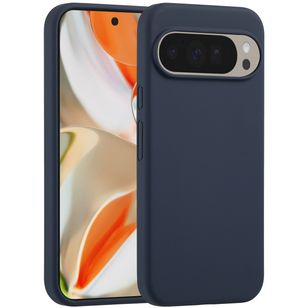 Accezz Liquid Silikoncase Google Pixel 10 Pro XL - Dunkelblau