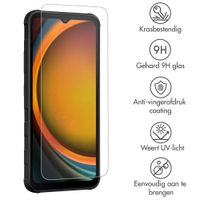 Accezz Displayschutz 10er-pack aus gehärtetem Glas Samsung Galaxy Xcover 7 / 7 Pro