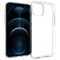 Accezz Clear TPU Backcover Apple iPhone 12 (Pro) - Transparent
