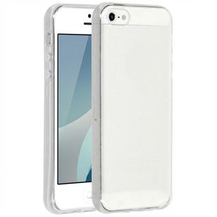 Accezz Clear TPU Backcover Apple iPhone SE (2016) / 5 / 5s - Transparent