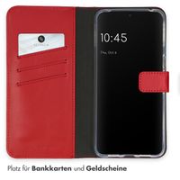 Selencia Echtleder Klapphülle Google Pixel 8 Pro - Rot