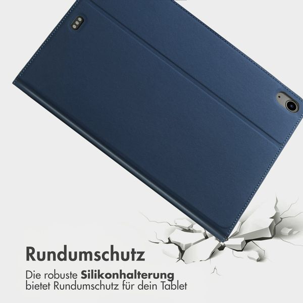 Accezz Classic Klapphülle Apple iPad Air 11 Zoll (2026) M4 / (2025) M3 / (2024) M2 / Air 5 (2022) / Air 4 (2020) - Dunkelblau