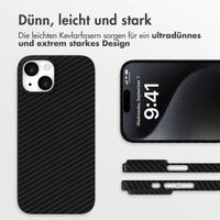 Accezz MagSafe Kevlar® Hülle Apple iPhone 15 - Schwarz