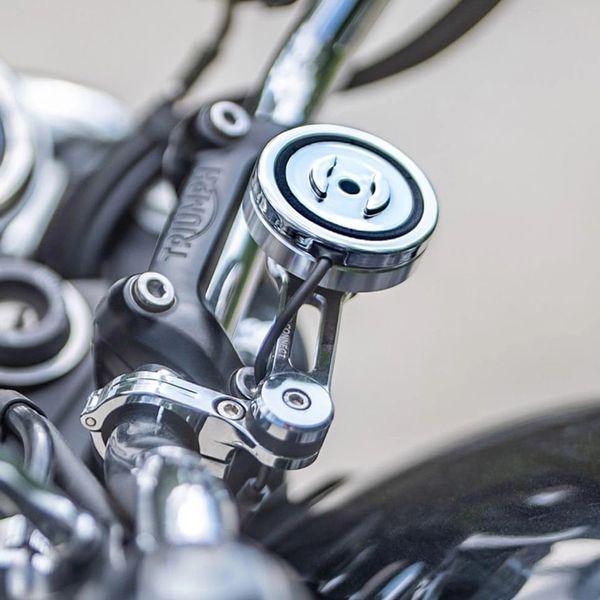 SP Connect Charging Anti Vibration Module SPC+ Motorrad - Chrome