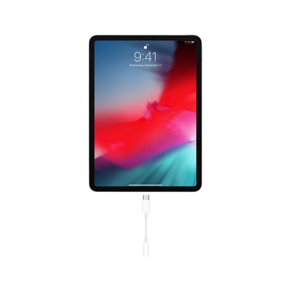 Apple USB-C auf 3,5 mm Jack Audio (AUX) Adapter - Weiß