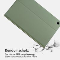 Accezz Classic Klapphülle Samsung Galaxy Tab A9 Plus - Grün
