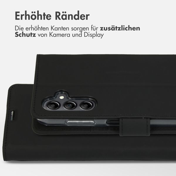 Accezz Wallet TPU Klapphülle Samsung Galaxy A14 (5G/4G) - Schwarz