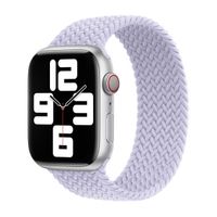 Apple Geflochtenes Solo Loop für  Apple Watch | 38/40/41/42 mm - Größe 1 - Purple Fog