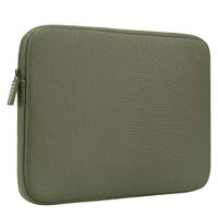 Accezz Laptop Hülle 13-14 Zoll - Laptop Sleeve - Dunkelgrün
