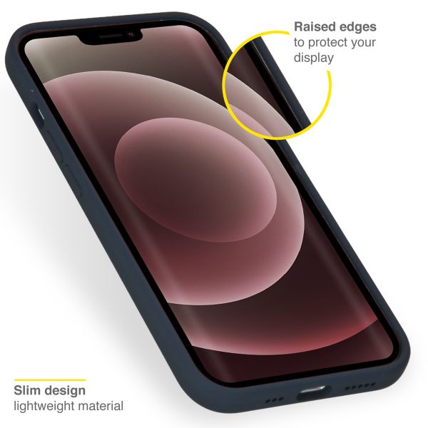Accezz Liquid Silikoncase Apple iPhone 13 Pro Max - Dunkelblau