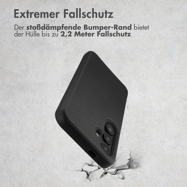 Accezz Tough Back Cover mit MagSafe Samsung Galaxy S25 - Schwarz