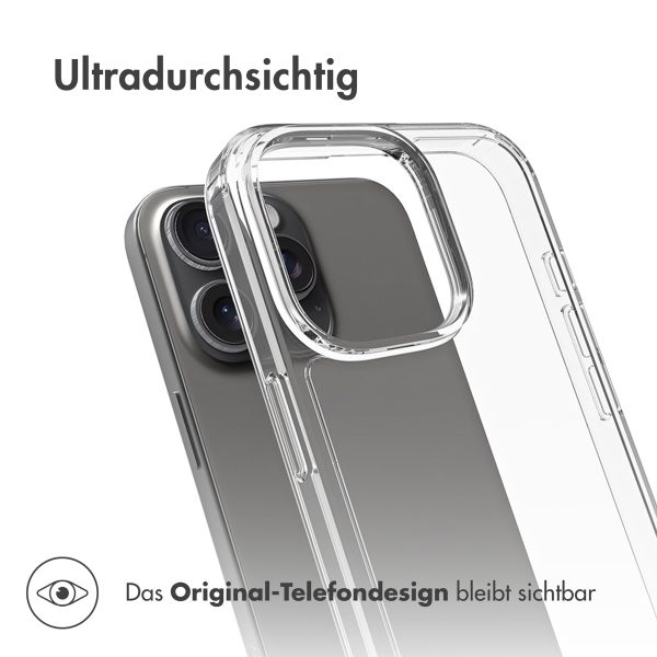 Accezz Xtreme Impact Case Apple iPhone 16 Pro Max - Transparent