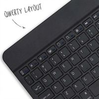 Accezz Bluetooth Keyboard Klapphülle Samsung Galaxy Tab A11 - QWERTY / NL - Schwarz