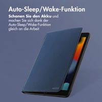 Accezz Classic Klapphülle Apple iPad 6 (2018) 9.7 Zoll / iPad 5 (2017) 9.7 Zoll / Air 2 (2014)/Air 1 (2013) - Dunkelblau