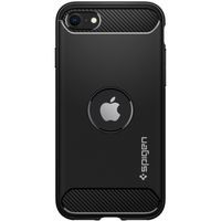 Spigen Rugged Armor Case Apple iPhone SE (2022 / 2020) - Schwarz