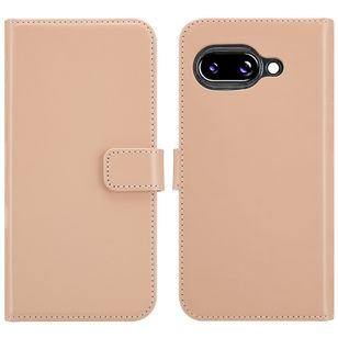 Selencia Echtleder Klapphülle Google Pixel 9A - Dusty Pink