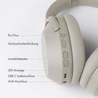 Selencia Urban Play Kabellose Kopfhörer - Aktive Geräuschunterdrückung (ANC) - Mit Aufbewahrungstasche - Melody Mist