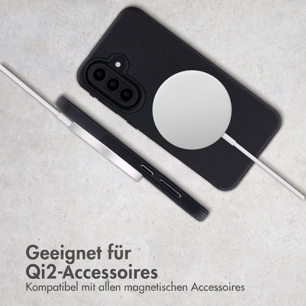 Accezz Tough Back Cover mit MagSafe Samsung Galaxy A57 (5G) - Schwarz