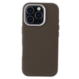 Accezz Mesh Backcover mit MagSafe Apple iPhone 16 Pro - Braun