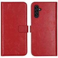 Selencia Echtleder Klapphülle Samsung Galaxy A13 (5G) / A04s - Rot