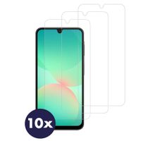 Accezz Displayschutz 10er-pack aus gehärtetem Glas Samsung Galaxy A18 / A17 / A16 / A26