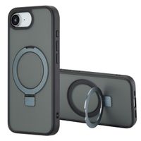 Accezz Ring Stand Backcover mit MagSafe Apple iPhone 17e / 16e - Schwarz