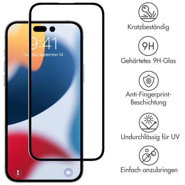 Selencia Premium Screen Protector aus gehärtetem Glas Apple iPhone 14 Pro Max