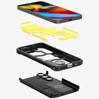 Spigen Tough Armor Backcover Samsung Galaxy S24 Plus - Schwarz