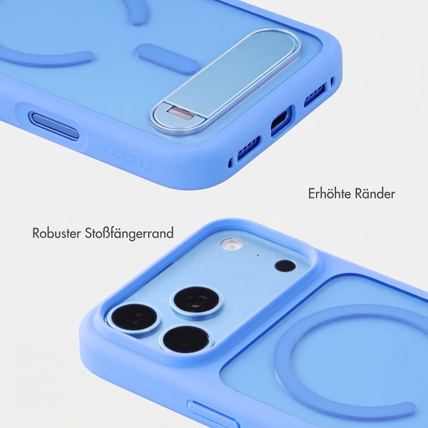 Accezz Hold Backcover mit MagSafe Apple iPhone 18 Pro Max / 17 Pro Max - Light Blue