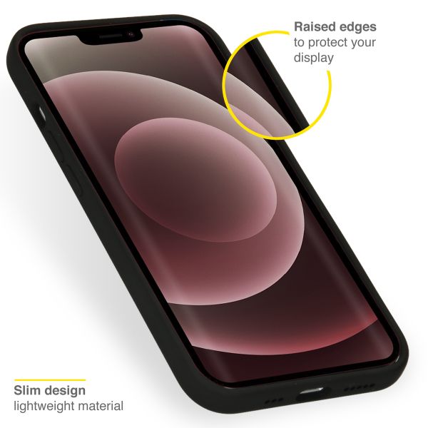 Accezz Liquid Silikoncase Apple iPhone 13 Pro Max - Schwarz