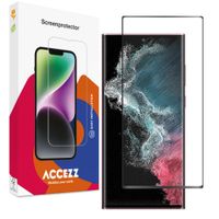 Accezz Screen Protector aus gehärtetem Glas Samsung Galaxy S22 Ultra