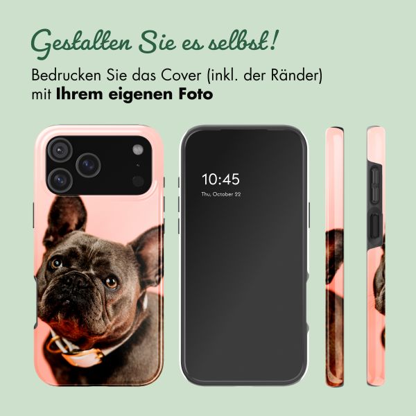 Gestalte deine eigene robuste Hülle Apple iPhone 18 Pro Max / 17 Pro Max - Weiß