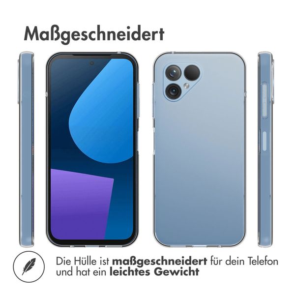 Accezz Clear TPU Backcover Fairphone 5 - Transparent