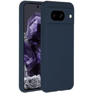 Accezz Liquid Silikoncase Google Pixel 8 - Dunkelblau