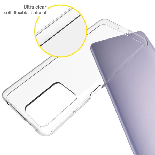 Accezz Clear TPU Backcover Xiaomi 11T (Pro) - Transparent