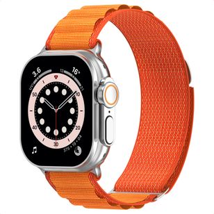 Accezz Nylon Alpine Armband für Apple Watch | 44/45/46/49 mm - Orange