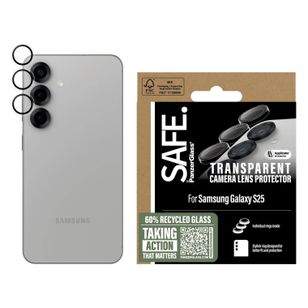 SAFE by PanzerGlass Kameraschutzlinse für das Samsung S25 - Transparent