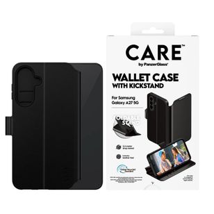 CARE by PanzerGlass Feature Wallet Case w. Kickstand Samsung Galaxy A27 (5G) - Black