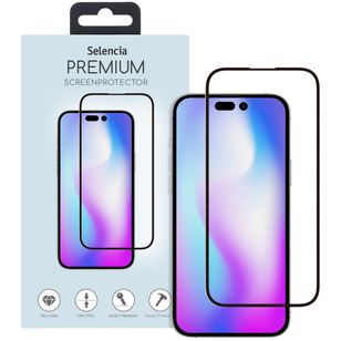 Selencia Premium Screen Protector aus gehärtetem Glas Apple iPhone 14 Pro