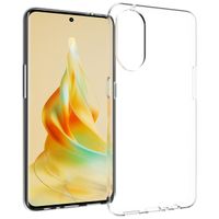 Accezz Clear TPU Backcover Oppo Reno 8 T (4G) - Transparent