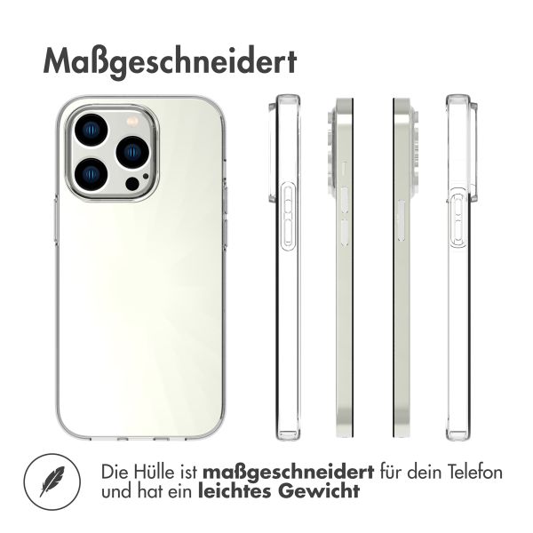 Accezz Clear TPU Backcover Apple iPhone 14 Pro - Transparent