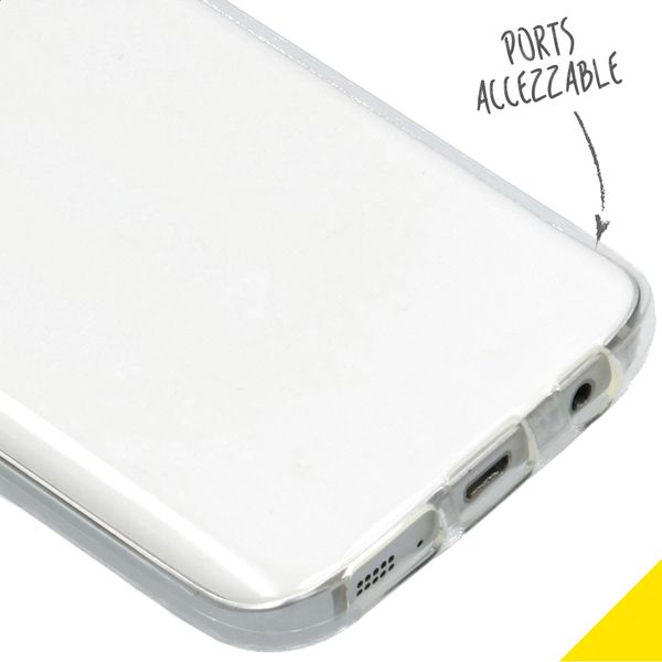 Accezz Clear TPU Backcover Samsung Galaxy S7 - Transparent