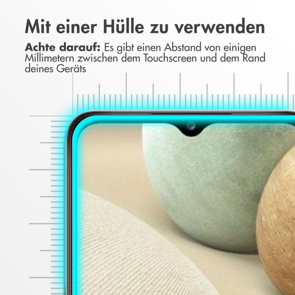 Accezz Gehärtetes Glas Displayschutz 2-pack für das Samsung Galaxy A04(s) / A12 / A32 (5G) / A13 (5G/4G)