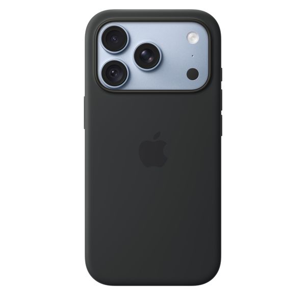 Apple Silikonhülle mit MagSafe Apple iPhone 18 Pro - Black