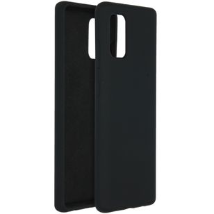 Accezz Liquid Silikoncase Samsung Galaxy A41 - Schwarz