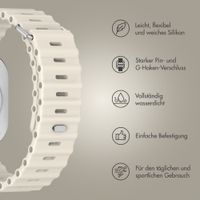 Accezz Ocean Armband für Apple Watch | 44/45/46/49 mm - Polarstern