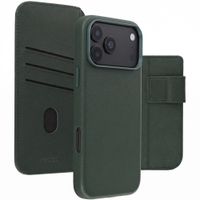 Accezz 2-in-1 Klapphülle aus Leder mit MagSafe Apple iPhone 18 Pro / 17 Pro - Cedar Green