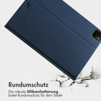 Accezz Classic Klapphülle Apple iPad Pro 12.9 (2020/2021/2022) - Dunkelblau