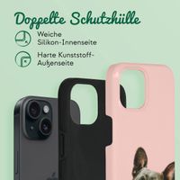 Gestalte deine eigene robuste Hülle Apple iPhone 15 - Weiß